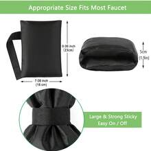 1pc Thickened Faucet Anti-Freeze Insulation Cover, Outdoor Water Pipe Anti-Freeze & Dust Cover, Prevents Faucet Freezing, Winter Insulation Essential, Reusable, Easy To Remove, Suitable For Home, Garden, Kitchen And Various Outdoor Environments, Winter Must-Have - Standard Model - View 9