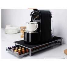 Desktop Coffee Capsule Box Ironwork Double-Layer Storage Rack Can Hold 60 Pieces - Metal (iron) - View 1