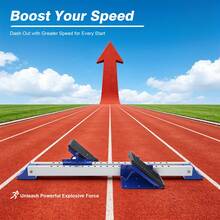 YUNRUX Track And Field Starting Blocks, Athletics Starting Blocks, Portable Starting Blocks - B - View 8
