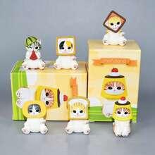 mofusand 1pc The Theme Kitten Blind Box Has A Variety Of Brain Hole Food Shapes, And The Style Is Not Specified. Holiday Gifts For Relatives, Friends And Classmates Are Exquisite And Suitable For Collection. (Stochastic Style) - Multicolor - View 3