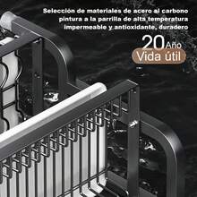 3-Tier Dish Drying Rack With Drain Board - Large Metal Dish Drying Rack With Drain Board, Cup Holder, Utensil Holder, And Additional Drainage System - Kitchen Accessory For Efficient Dish Drying And Organization - Black - View 6