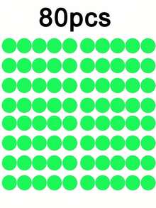 Round Luminous Location Marker Stickers,Glow‑In‑The‑Dark Dot Decals,Self‑Adhesive Night Labels For Light Switches,Door Knobs,Remote Controls & Home Touch Points Glowinthedarksticker Luminousdotsticker Nightmarker Homesticker Lightswitchdecal - Glow-in-the-dark Stickers - View 13