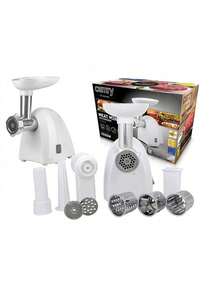 CAMRY Meat Grinder, Electric Meat Mincer, Meat Grinder With Shredder Attachment - 1500W Max, Forward/Reverse, Multiple Attachments Included - EU E Type Plug(220-240V) - View 3