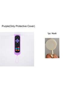 Funda protectora de silicona con forma de orejas de gato para control remoto, funda de silicona de unicolor con brillo anti-pérdida para control remoto, incluye gancho, cordón incorporado, adecuada para control remoto de TV - multicolor - Ver 9