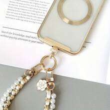 A Rotatable Metal Clip, A Mobile Phone Fixing Gasket, Which Can Be Connected To Mobile Phone Lanyard Decorations. It Is Suitable For All Kinds Of Smartphones. It Is Ultra - Light And Ultra - Thin, Tough And Elastic., Mobile Phone Holder, Decorative - Multicolor - View 9