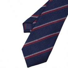 1pc Men's Fashion Encrypted Twill Simple Style Tie Suitable For Business Daily Matching - Multicolor - View 3