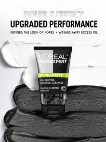 L’Oreal Paris L'Oreal Men's Oil Control Charcoal Dual-Effect Cleanser 50/100ml, Deep Pore Cleansing, Oil Control, Brightening Skin Tone, Suitable For Oily And Sensitive Skin - Men's Oil Control Charcoal Refreshing Dual-action Cleanser - View 9