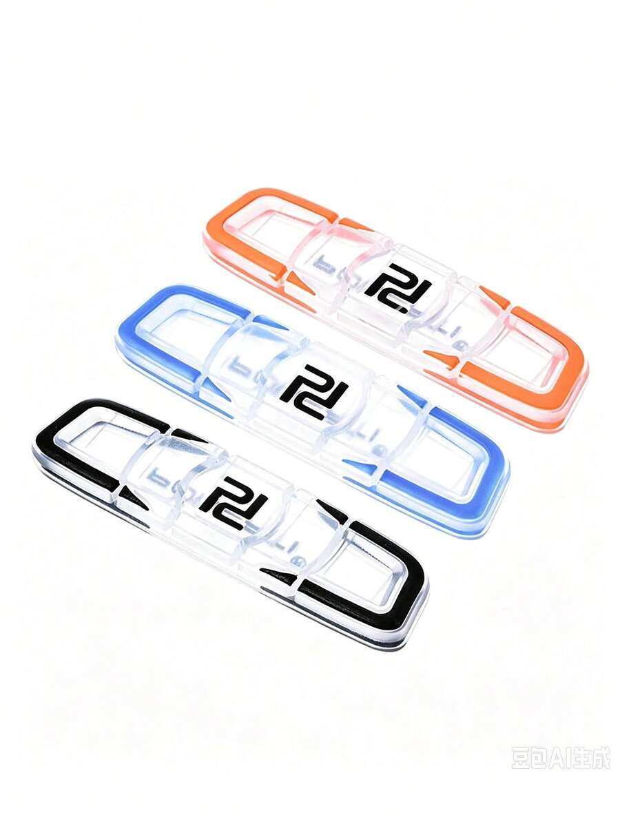 1 pieza Amortiguador de silicona para raqueta de tenis, accesorio de reducción de ruido y absorción de impactos de silicona para raqueta de tenis - Multicolor - Ver 1