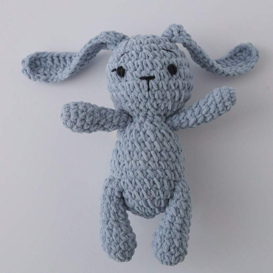 Handmade Crochet Rattle, Baby Interactive Crochet Toy, Built-In Bell, 3D Cute Design, Rich Details, Attract Baby's Attention, Develop Baby's Hearing, Baby Shower Gift, New Mom Gift, Christmas Gift, Easter Gift, Newborn Commemorative Gift - Multicolor - View 1