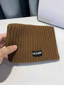 1/4pcs Solid Color Casual Polyester Knit Headband, Autumn/Winter Warm Style - Multicolor - View 4