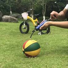 Portable Manual Ball Pump Set (Includes 6 Needles, 2 Nozzles And Extension Hose) - Heavy Duty Air Pump Suitable For Football, Basketball, Rugby, Volleyball, Rugby Football And Other Sports Equipment Inflation Needs, Ideal For Travel And Sports Gear - Multicolor - View 4