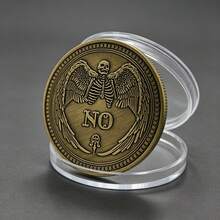 Yes/No Decision Coin - A Fun And Exciting Gold-Plated Commemorative Coin! - Bronze - View 5