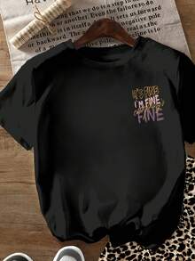 Women T-Shirts - Black - View 2