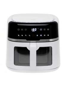 CAMRY Air Fryer, Oil-Free Fryer, Digital Air Fryer - Adjustable Temperature, LED Display, Removable Basket - EU E Type Plug(220-240V) - View 5