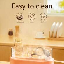 1pc PPSU Baby Feeding Bottle With Handle, Weighted Ball Straw, Training Bottle, 300ml - Coffee Brown - View 9