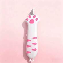 Cute Cat Paw Retractable Utility Knife, Mini Portable Cartoon Box Cutter, Perfect For Opening Packages, Cutting Letters, DIY Crafts - Beautiful Kawaii Style Paper Knife With Lanyard Hole, Suitable For Office, Home And School Small Tool, Great Gift For Family And Friends - Multiple Styles - View 6
