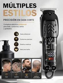 Hair Clippers - Black - View 5
