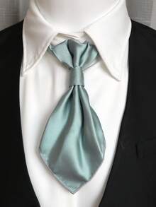 1pc Men's Small Tie Suitable For Business Casual Party Street Daily Wear Gift - Multicolor - View 4