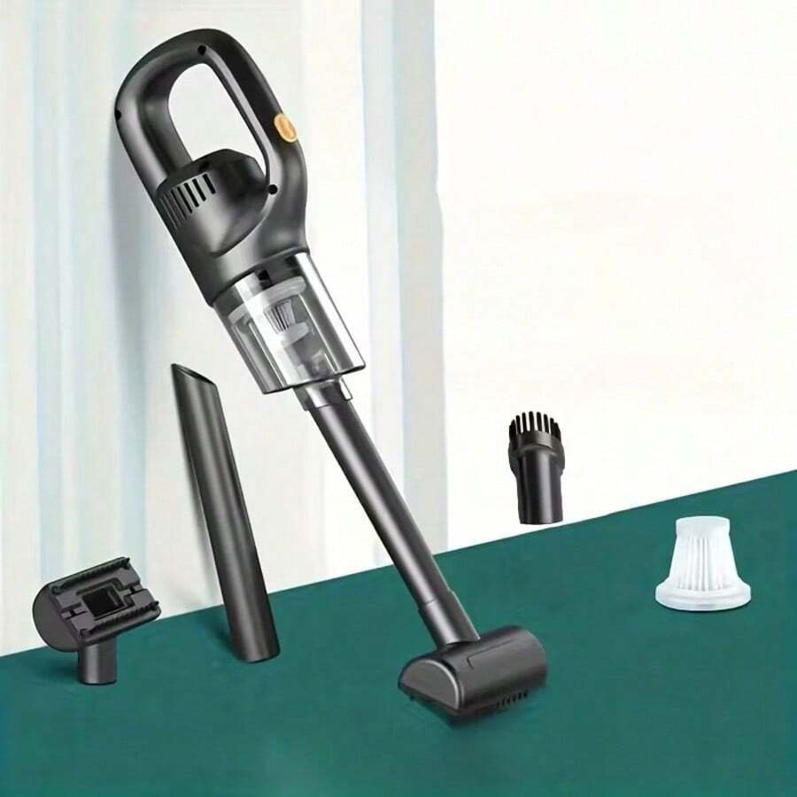 Rechargeable Cordless Handheld Vacuum Cleaner, Lightweight & Portable, Powerful Suction, Efficient Cleaning For Home And Car