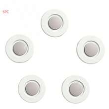 5pcs Magnetic Wall-Mounted Remote Control Holder, Strong Magnetic Remote Control Fixing Sticker, Suitable For Home TV And Air Conditioner Remote Controls, Double-Sided Strong Magnetic Clip, Home Decor Accessories, Room Decoration - Multicolor - View 12