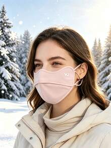 5/1pc Masker Wajah Hangat Musim Dingin, Unisex Desain Pelindung Mata Stereo 3D, Masker Wajah Tahan Angin dan Dingin yang Bernapas, Bersepeda, Olahraga Luar Ruangan, Masker Wajah Hangat Sehari-hari Musim Gugur/Musim Dingin, Penutup Wajah dengan Tali Telinga yang Dapat Diatur Warna Solid - MultiWarna - View 15