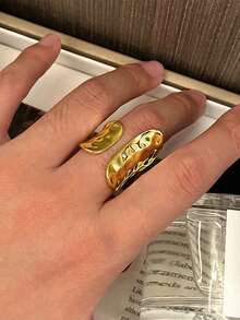 1/5pcs Luxury Cubic Zirconia Small Chain Copper Ring Set, Suitable For Women's Daily And Party Wear (Gift Box Not Included) - Multicolor - View 8