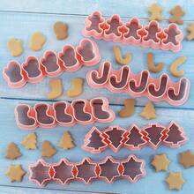 MIANXIAOXIN 6pcs Mini Cookie Cutter Set - Dog Bone, Puppy Paw, Heart, Flower, Carrot, Fish Shape, Suitable For Pet Treats And Children's Snacks - Multicolor - View 13