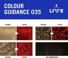 Schwarzkopf LIVE Intense Colour Long-Lasting Permanent Hair Dye (035 Real Red) - 035 Real Red - View 5