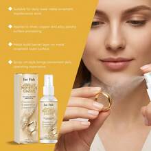 Jewelry Protection Spray 100ML Anti-Oxidation & Discoloration Transparent Coating Protects Jewelry From Air Wear Good Protection Weather-Resistant Suitable For Rings, Necklaces, Bracelets, Earrings, Gold & Silver Jewelry And Clothing Jewelry Care Products, Small Gift (Randomly Shipped In Two Packaging Styles) - Jewelry Protective Coating Spray - View 6