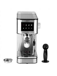 CAMRY Espresso Machine, Automatic Coffee Maker, Cappuccino Machine - 20 Bar, PID Control, Milk Frother, 7 Functions, Touch LCD Display - EU E Type Plug(220-240V) - View 11