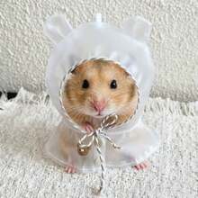 1pc Small Pet Waterproof Raincoat - Suitable For Parrots, Birds And Hamsters, Pet Parrot Cape, Cute, Windproof Pet Clothing, Pet Rainy Day Outdoor Outfit, Pet Photo Prop - Multicolor - View 5