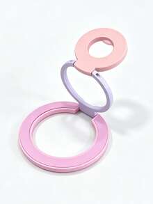 EIGIIS Dual Ring Magnetic Phone Stand, Compatible With Phone 17/16/15/14/13/12, Multi-Functional Stand For Office, Gym, Kitchen And All Metal Surfaces, With Finger Ring Grip - Multicolor - View 15