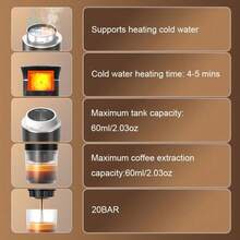 SOKANY Premium Stainless Steel Manual Coffee Grinder With Textured Grid Pattern Handle, Ergonomic Design, Suitable For Home And Office Use, No Electricity Required, Durable And Easy To Clean, Ideal Coffee Bar Accessory - Black - View 9
