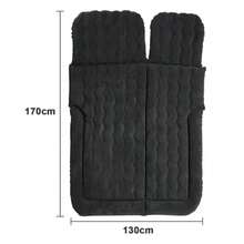 Single Camping Air Mattress With Built-In Electric Pump, Durable PVC Inflatable Bed For Car And Tent, Portable Foldable Sleeping Pad For Outdoor Indoor - A - View 3