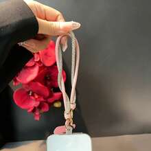Summer Dopamine Cute Creative Colorful Braided Wrist Strap Universal Style Anti-Drop Anti-Loss Super Strong Durable Hand Strap Lanyard For Phone Bag Camera Pendant Suitable For Phone Case Lanyard - Multicolor - View 6