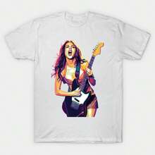 Unisex-Summer/Autumn T-Shirts -Olivi-Rdrigo Pop Art T-Shirt-Streetwear,Y2k,Men,Pasha Style,Autumn Outfit,Essentials,Men's,Vintage,Person - White - View 1