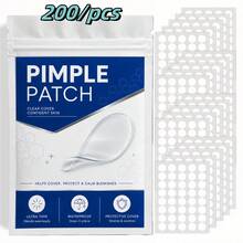 800/200/400Pcs Small Round Hydrocolloid Face Patches, Mini Dots, Invisible Clear Stickers, Waterproof Daily Use - Round - View 8