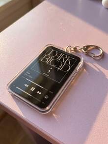 1Pc/9Pcs EN-HYPEN Boy Group Music Player Interface Style Album Acrylic Keyring Packs, Including Drunk-Dazed, Dark Blood, Romance: Untold And Other Popular Album And Song Playback Interface Designs, Fashionable Bag Charm, Suitable For: Back To School Season, Fan Gifts, Exquisite Collection, All Seasons - Multicolor - View 10