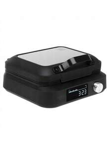 CAMRY Waffle Maker With LED Display, Belgian Waffle Iron, Electric Waffle Machine - Digital Display, Non-Stick Plates - EU E Type Plug(220-240V) - View 6