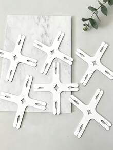 1/4 Cross-Shaped Yarn Winder Set, Easily Wind Yarn Into Center-Pull Balls, Manual Yarn Ball Winder, Essential Storage Tool For Knitting, Crochet, DIY Handicrafts, Yarn Storage - Many - View 6
