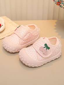 Baby Fashion Casual Mesh Closed-Toe Sandals, Stylish And Elegant, Suitable For Spring And Summer, Soft, Comfortable And Breathable Design - Pink - View 1