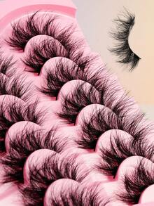 Thick And Fluffy Lashes, 3D Volumizing Effect, Rich Makeup Look, Strong Eye-Enlarging Effect - View 2