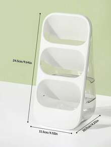 Desktop Cosmetic Organizer, Makeup Brush Storage, Large Capacity Countertop Storage Rack, Suitable For Vanity, Bathroom, Bedroom And Office Desk Makeup Tool Storage, Easy To Store Skincare Products, Makeup Brushes, Eyebrow Pencils, Lipsticks - Multicolor - View 4