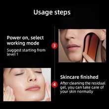 AXH RF Skin Tightening Device - 3-In-1 Device, Combining Microcurrent And Red Light, Lifting And Firming Skin - Silver - View 6