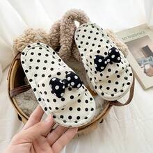 1 Pair Cute Slippers Suitable For Autumn/Winter Home And Outdoor Casual Wear - White - View 6
