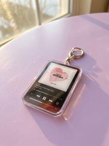 1Pc/9Pcs EN-HYPEN Boy Group Music Player Interface Style Album Acrylic Keyring Packs, Including Drunk-Dazed, Dark Blood, Romance: Untold And Other Popular Album And Song Playback Interface Designs, Fashionable Bag Charm, Suitable For: Back To School Season, Fan Gifts, Exquisite Collection, All Seasons - Multicolor - View 11