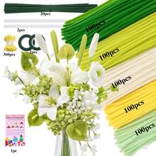 885 PCS Pipe Cleaners Craft, 5 Colors Chenille Stems Bulk For Arts And Crafts Supplies, DIY Flower Making, Creative Projects, Holiday Decorations & Kids Handmade Toys - 5-color Pipe Cleaners - View 5