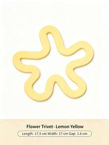 1pc Modern Style Silicone Hollow Flower-Shaped Heat-Resistant Mat, Stackable With Metal Storage Rack, Non-Slip Table Mat Pot Holder, Suitable For Home Kitchen, Dining Table, Family Dinner, Holiday Party, All Seasons - View 15