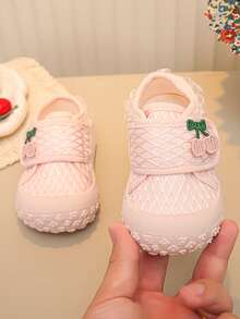 Baby Fashion Casual Mesh Closed-Toe Sandals, Stylish And Elegant, Suitable For Spring And Summer, Soft, Comfortable And Breathable Design - Pink - View 3