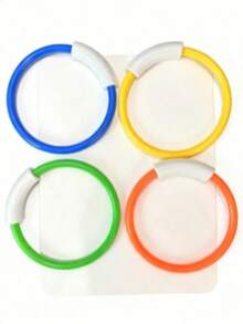 1/4 Inch Reusable Inflatable Rings, Perfect For Pool And Summer Beach Fun. They Are Essential For Summer Beach And Pool Parties. (Pool Accessories, Pool Floats, Inflatable Pool, Vacation Essentials, Beach Bag, Pool Supplies, Swimming Pool) - Upgraded Version - View 11